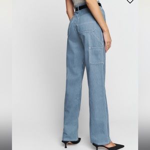 Reformation Wilder Painter High Rise Wide Leg Jeans